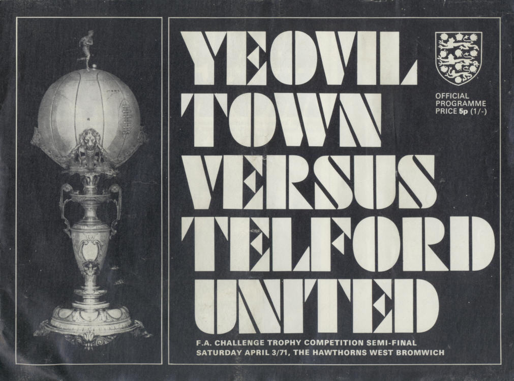 1970-71 v Telford United, 1970-71 v Telford United,