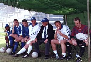 They don't have dugouts like this in the Conference!