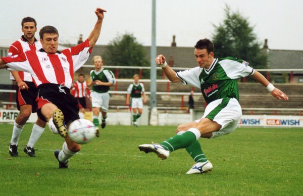 Goal! Michael McIndoe fires home Yeovil's second goal
