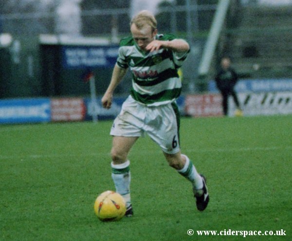 Darren Way gets in a strong run up field