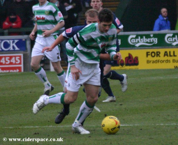Phil Jevons changes direction to lose his Southend marker