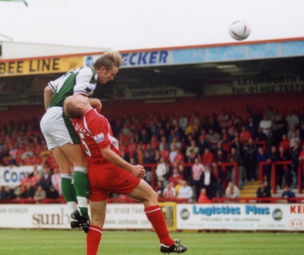 Goal! Terry Skiverton scores to pull the scores back to 1-1