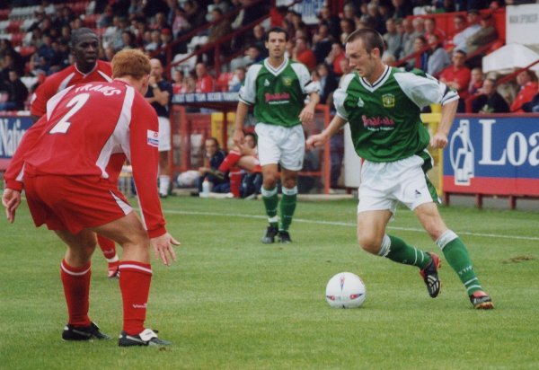 Gavin Williams makes another advance into Stevenage territory