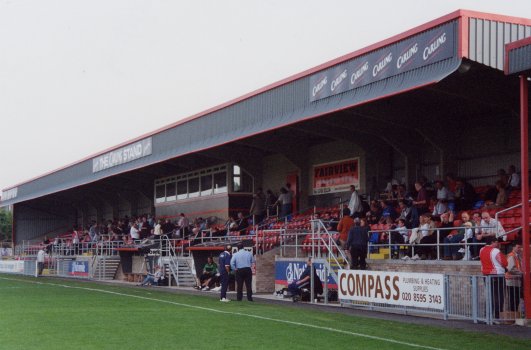 The new Main Stand at Victoria Road