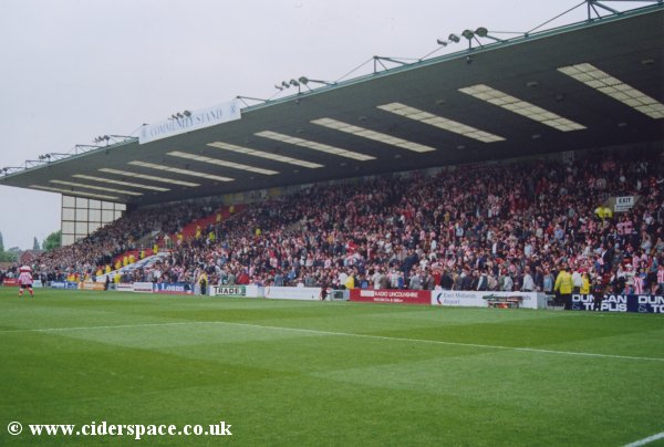 Lincoln's Co-op Community Stand - housing both home and away fans