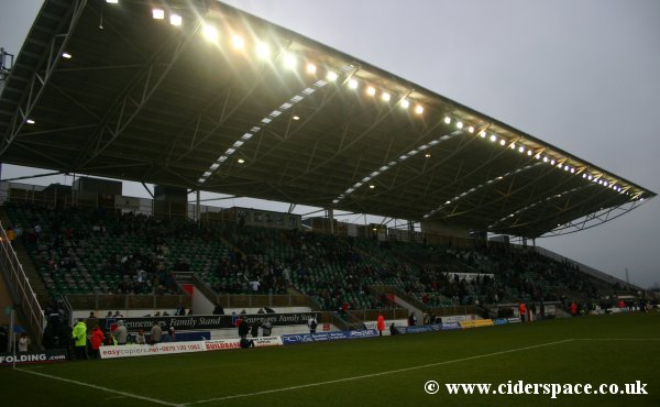 The South Stand at the National Hockey Stadium - acting as the stadium's main stand