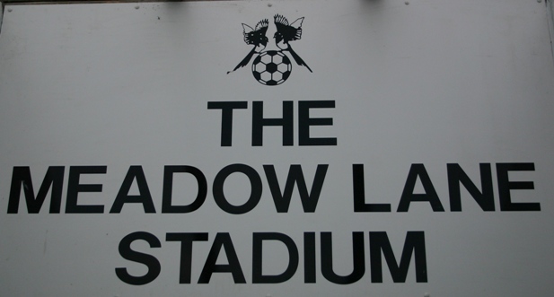 Helpful sign in case you end up at the 'other' Nottingham ground