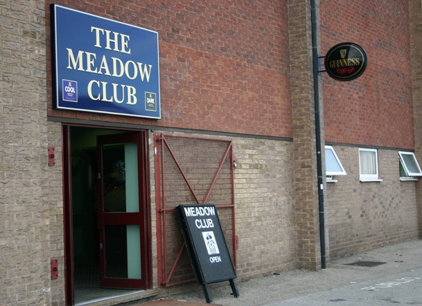 The Meadow Lane social club - no away fans allowed in