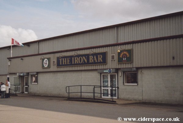 Scunthorpe's Iron Bar - their main supporters club bar
