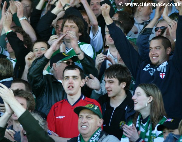 More occupants of the Westland Stand