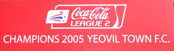 More of the best looking sign in Huish Park!