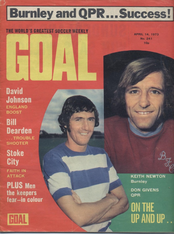 Goal Magazine - Front Cover of the April 14th 1973 issue