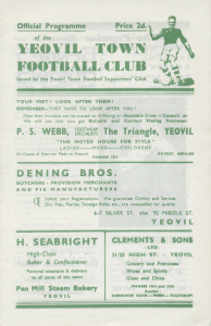 1973-74, reproduction of the Sunderland 1949 programme included with the issue left- CLICK TO ENLARGE