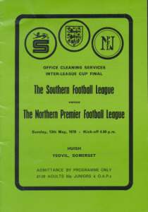 1979, Southern League v Northern League, Inter-League Cup Final - CLICK TO ENLARGE