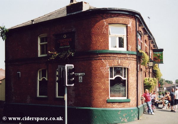 The Cemetry Hotel which you pass on your way into Sandy Lane