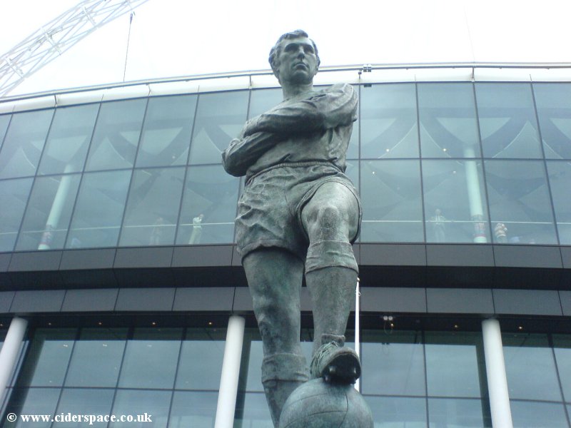 The Bobby Moore Statue. Photo George Murray.