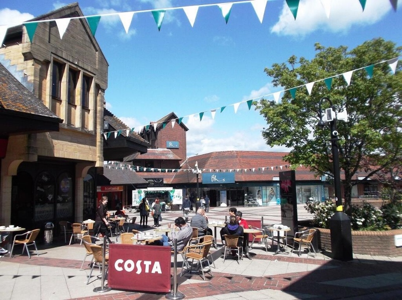 The Quedam Shopping Centre in Yeovil. Photo by David Mills.